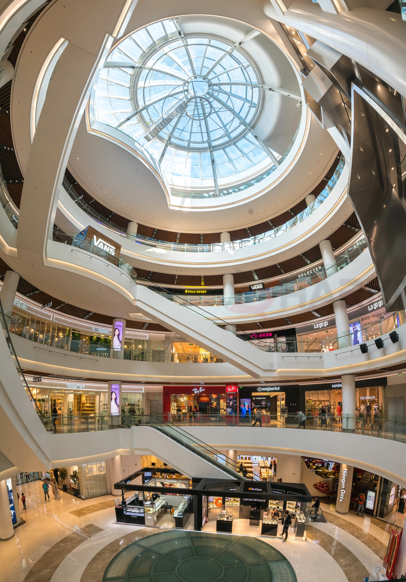 Shanghai Hongyi Plaza architectural photography 1