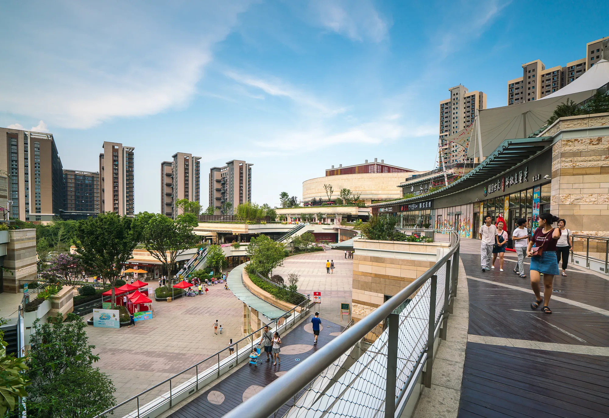 Jiading Baolong Plaza architectural photography Shanghai 2
